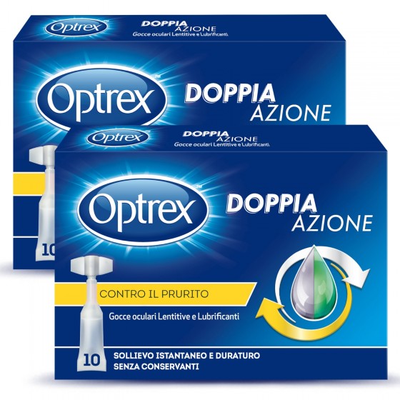 Kit Optrex Doppia Azione Gocce Lenitive e Lubrificanti