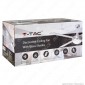 V-Tac VT-6054-4 Ventilatore da Soffitto 35W con Portalampada per Lampadine LED E27 e Telecomando - SKU 7918