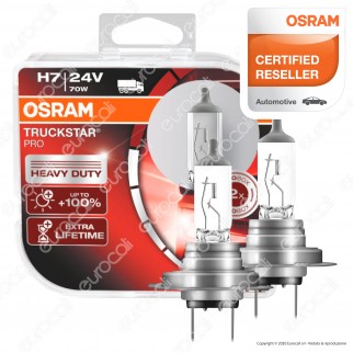 Osram Truckstar Pro per Camion 70W - 2 Lampadine H7