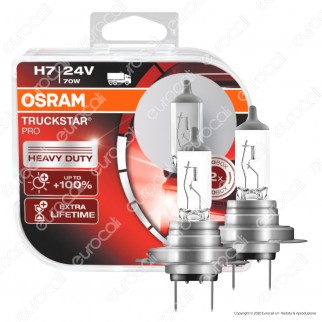 Osram Truckstar Pro per Camion 70W - 2 Lampadine H7