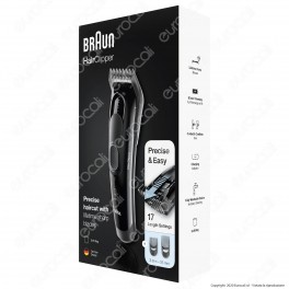 Braun HC5050 Tagliacapelli, Regolabarba Uomo e Rasoio Elettrico Barba