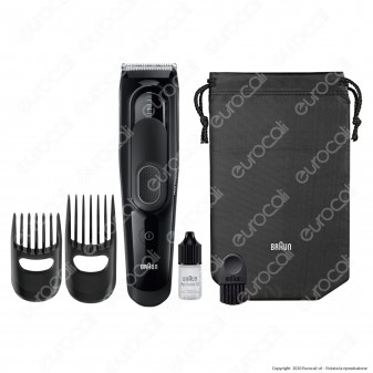 Braun HC5050 Tagliacapelli, Regolabarba Uomo e Rasoio Elettrico Barba