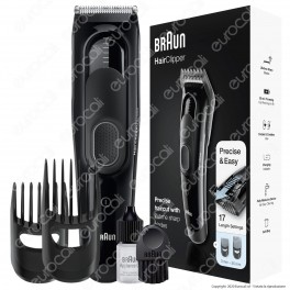 Braun HC5050 Tagliacapelli, Regolabarba Uomo e Rasoio Elettrico Barba