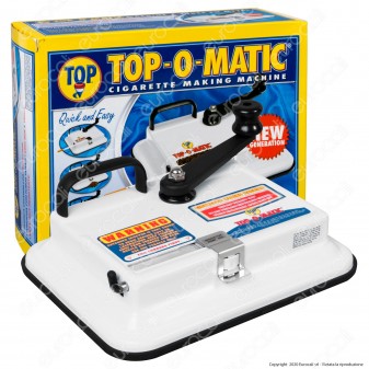 Top-O-Matic Macchina Riempitubi con Manovella per Tubetti con Filtri