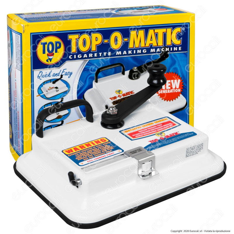 Top-O-Matic Macchina Riempitubi con Manovella per Tubetti con Filtri