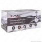 V-Tac VT-6043-4 Ventilatore da Soffitto 60W con Lampada LED 15W 3in1 Changing Color e Telecomando - SKU 7915