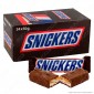 Snickers Snack con Arachidi Croccanti e Caramello Ricoperto di Cioccolato - Box con 24 Barrette da 50g