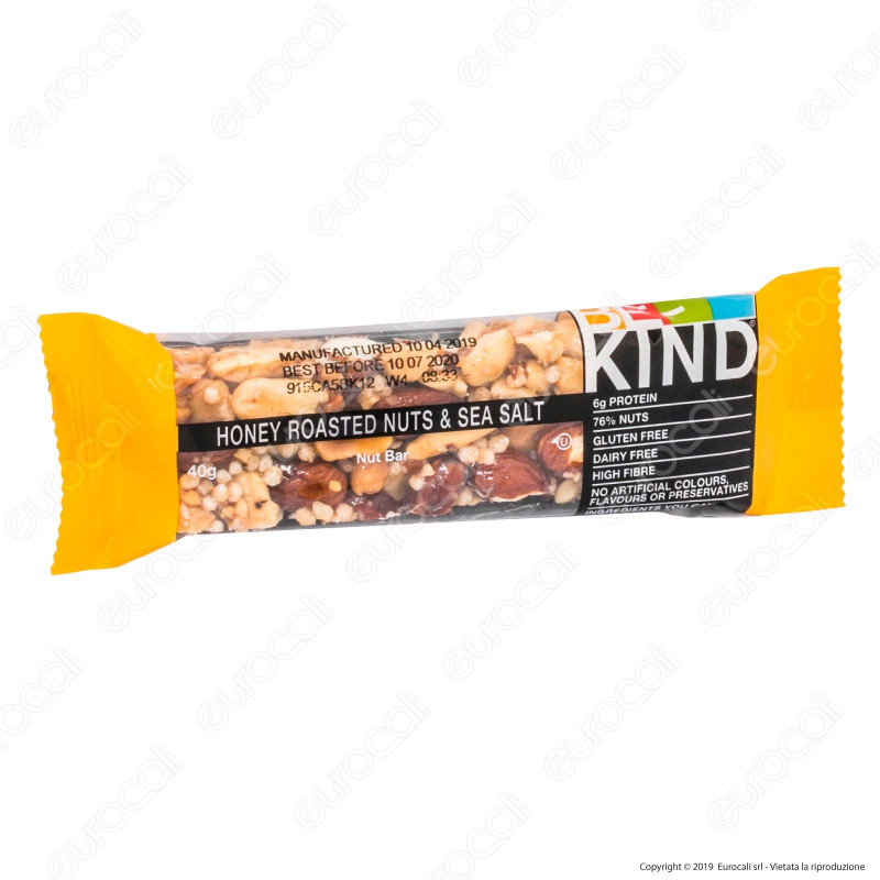 Be-Kind Snack con Frutta Secca Tostata al Miele e Sale Marino - 1