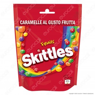 Skittles Fruits Caramelle alla Frutta Mista - Busta da 160g