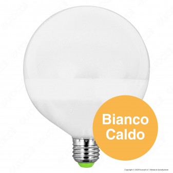 Marino Cristal Serie PRO Lampadina LED E27 22W Globo G120 Dimmerabile
