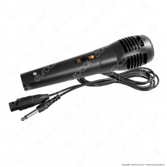 V-Tac Audio VT-6207-2 Soundor 6x2 Cassa Attiva 30W Bluetooth Karaoke