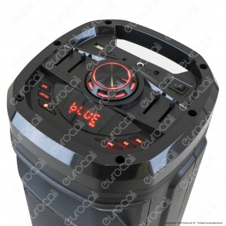 V-Tac Audio VT-6207-2 Soundor 6x2 Cassa Attiva 30W Bluetooth Karaoke