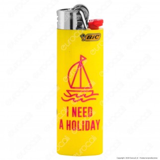 Bic Maxi J26 Grande Fantasia I Need - 5 Accendini