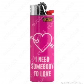 Bic Maxi J26 Grande Fantasia I Need - 5 Accendini