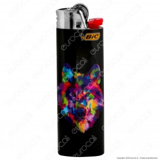 Bic Maxi J26 Grande Fantasia Forest Animals - Box da 50 Accendini