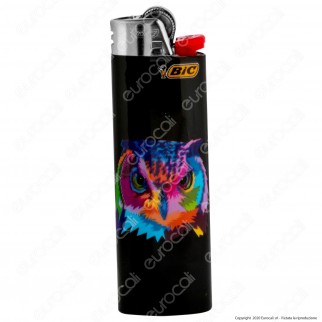 Bic Maxi J26 Grande Fantasia Forest Animals - Box da 50 Accendini