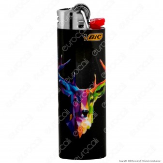 Bic Maxi J26 Grande Fantasia Forest Animals - Box da 50 Accendini