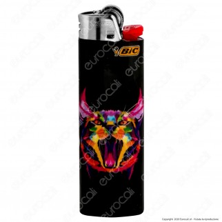 Bic Maxi J26 Grande Fantasia Forest Animals - Box da 50 Accendini