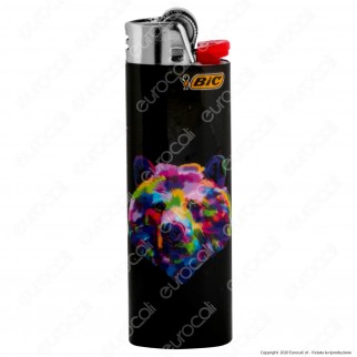 Bic Maxi J26 Grande Fantasia Forest Animals - Box da 50 Accendini