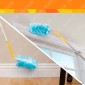 Immagine 4 - Starter Kit Swiffer Duster XXL, Spolverino Maxi Catturapolvere con 2 Piumini di Ricambio