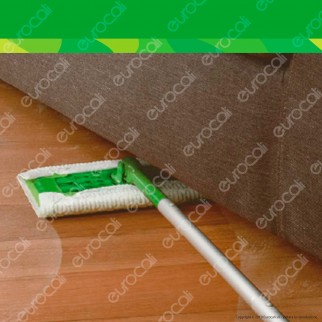 Swiffer Kit Limited Edition Scopa con 8 panni catturapolvere e Manico Duster con 1 Piumino