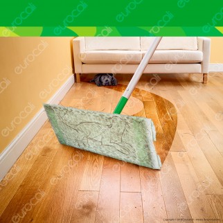 Swiffer Kit Limited Edition Scopa con 8 panni catturapolvere e Manico Duster con 1 Piumino