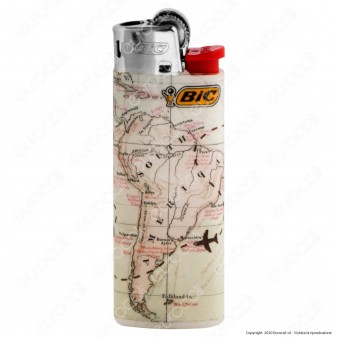 Bic Mini J25 Piccolo Fantasia Countries - Box da 50 Accendini