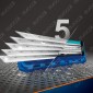 Immagine 3 - Gillette Fusion ProGlide Lamette Di Ricambio Per Rasoio Maxi Formato Risparmio - Confezione da 9 Ricariche