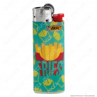 Bic Mini J25 Piccolo Fantasia Food Icon - 5 Accendini [TERMINATO]