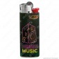 Immagine 2 - Bic Mini J25 Piccolo Fantasia Neon Music - Box da 50 Accendini