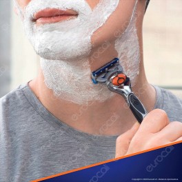 Gillette Fusion ProGlide Power Chrome Rasoio Da Uomo Con Tecnologia FlexBall