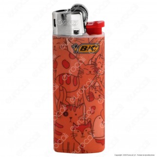 Bic Mini J25 Piccolo Fantasia Doodle Cats - Box da 50 Accendini