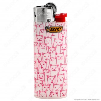 Bic Mini J25 Piccolo Fantasia Doodle Cats - Box da 50 Accendini