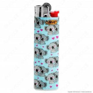 Bic Slim J23 Medio Fantasia Koala - 5 Accendini [TERMINATO]