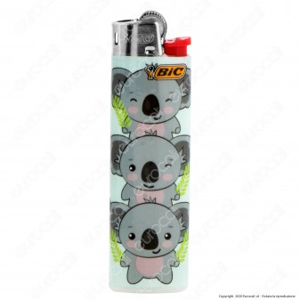 Bic Slim J23 Medio Fantasia Koala - 5 Accendini [TERMINATO]