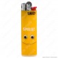 Immagine 2 - Bic Slim J23 Medio Fantasia Yellow Mouths - Box da 50 Accendini