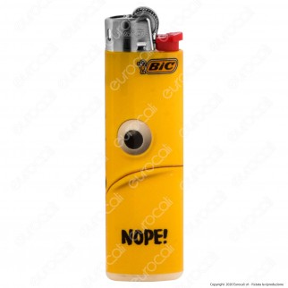 Bic Slim J23 Medio Fantasia Yellow Mouths - 5 Accendini