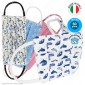 [EBAY] Mascherina Sartoriale per Bambini Boccadamo Kids Multistrato Sterilizzabile e Riutilizzabile in Cotone e TNT 60gr/mq