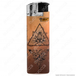 Bic Maxi J38 Elettronico Grande Fantasia Tattoo - Box da 50 Accendini