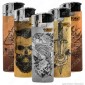 Bic Maxi J38 Elettronico Grande Fantasia Tattoo - 5 Accendini