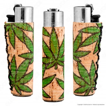 Clipper Large con Rivestimento in Sughero Fantasia Leaves - 1
