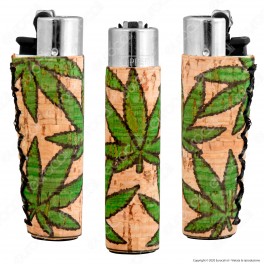 Clipper Large con Rivestimento in Sughero Fantasia Leaves - 1