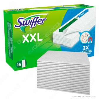 Swiffer Dry XXL Panni Catturapolvere  - Confezione da 16 Panni