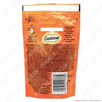 Catisfactions Snack al Pollo per Gatti - Confezione 60g