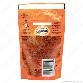 Catisfactions Snack al Pollo per Gatti - Confezione 60g