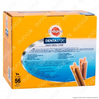 Pedigree Dentastix Small per l'igiene orale del cane - Confezione da