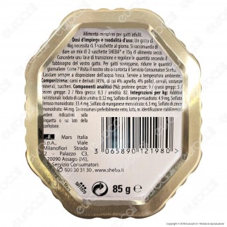 Sheba Selezione in Salsa Cibo per Gatti al Gusto Agnello e Pollo - 22
