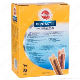 Pedigree Dentastix Large per l'igiene orale del cane - Confezione da