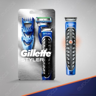 Gillette Styler Set Regalo Con Styler E Gel Da Barba Fusion5