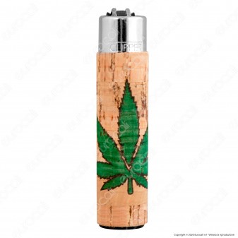 Clipper Large con Rivestimento in Sughero Fantasia Canapa Leaf - 1
